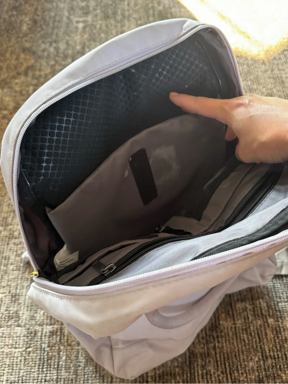 Lilac A New Day Travel Backpack